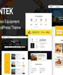 Antek Theme GPL Construction Equipment Rentals WordPress Theme