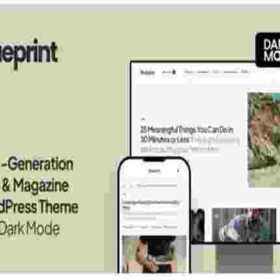 Blueprint Theme GPL – Next-Generation Blog & Magazine Theme