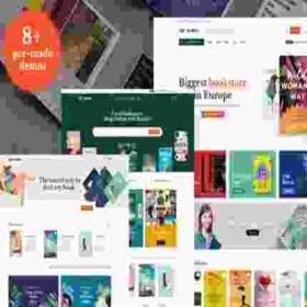 Bookio Theme GPL Book Store WooCommerce WordPress Theme
