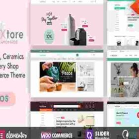 CraftXtore Theme GPL Handmade, Ceramics and Pottery Shop WooCommerce Theme