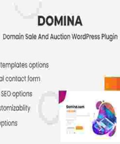 Domina Plugin GPL Domain For Sale & Auction Plugin