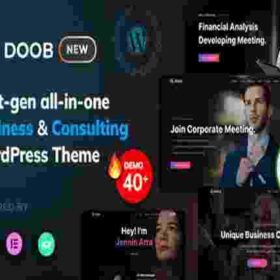 Doob Theme GPL Business & Consulting WordPress Theme