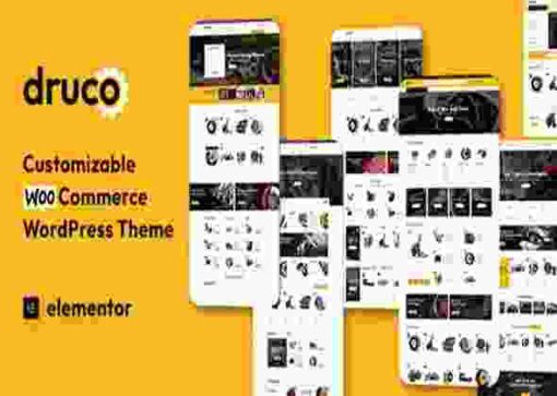 Druco Theme GPL Elementor WooCommerce WordPress Theme