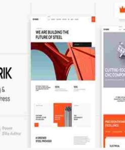 Fabrik Theme GPL Manufacturing & Factory WordPress