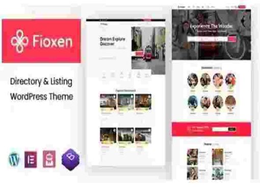 Fioxen Theme GPL Directory Listing WordPress Theme