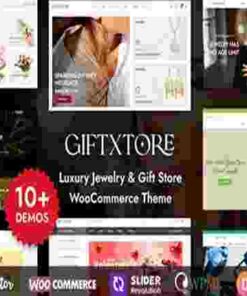 GiftXtore Theme GPL Luxury Jewelry & Gift Store Elementor WooCommerce WordPress Theme