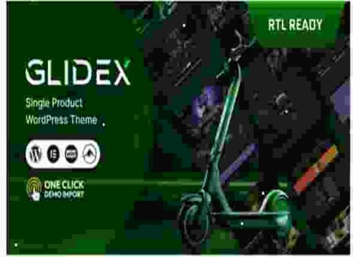 GlideX Theme GPL Single Product WooCommerce Theme