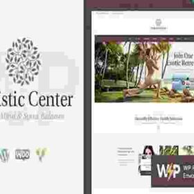 Holistic Center Theme GPL Wellness and Spa Salon WordPress Theme