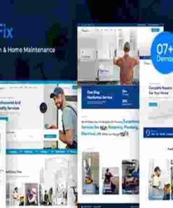 HouzFix Theme GPL Plumber, Handyman WordPress Theme