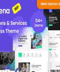 Jeena Theme GPL Technology & IT Solutions WordPress Theme