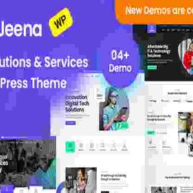 Jeena Theme GPL Technology & IT Solutions WordPress Theme