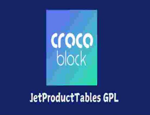 JetProductTables GPL
