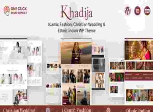 Khadija Theme GPL Fashion WooCommerce Theme