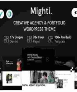 Mighti Theme GPL Creative Agency & Portfolio WordPress Theme