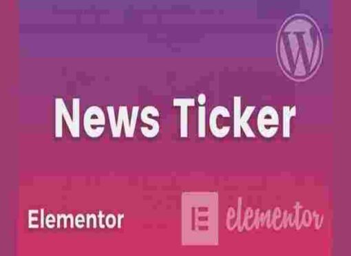 News Ticker For Elementor GPL