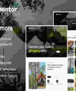 Nomora Template Kit GPL Glamping & Adventure Elementor Template Kit