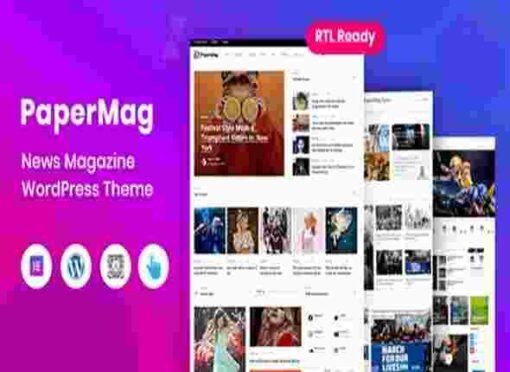 PaperMag Theme GPL News Magazine WordPress Theme