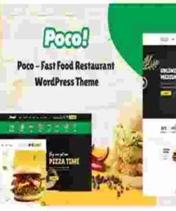 Poco Theme GPL Fast Food Restaurant WordPress Theme