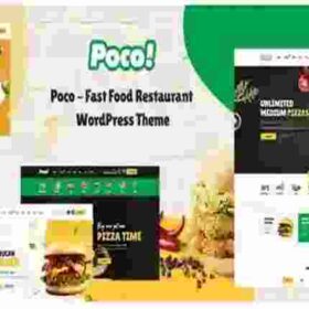 Poco Theme GPL Fast Food Restaurant WordPress Theme
