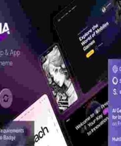 Prisma Theme GPL Digital Startup & App WordPress Theme + AI