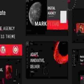 Qreate Theme GPL Creative Agency WordPress Theme