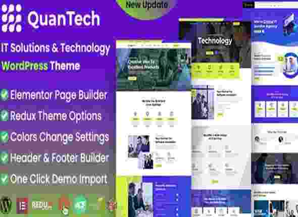 Quantech Theme GPL IT Solutions & Technology WordPress Theme 3 Quantech Theme GPL IT Solutions & Technology WordPress Theme