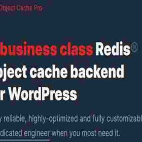 Products Update 2 20 Redis Cache Pro GPL