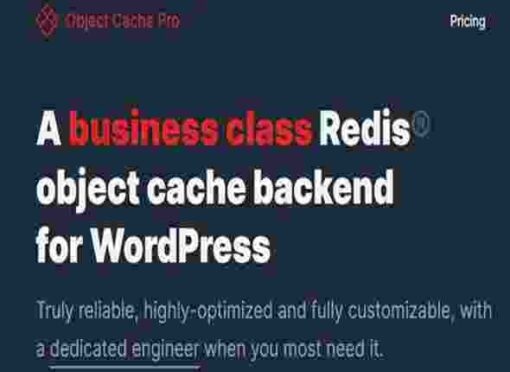 Redis Cache Pro GPL