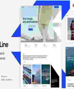 SwiftLine Theme GPL Transportation Logistics WordPress Theme