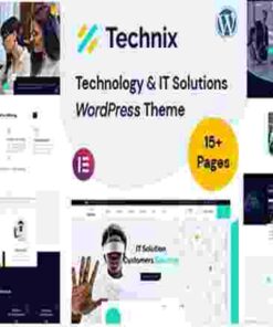 Technix Theme GPL Technology & IT Solutions WP Theme