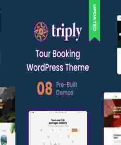 Triply Theme GPL Tour Booking WordPress Theme