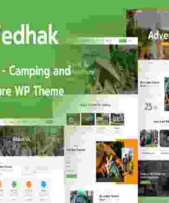 Vedhak Theme GPL Camping and Adventure WordPress Theme