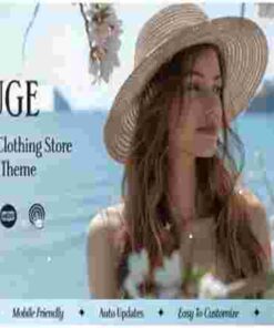 Vouge Theme GPL Fashion Clothing WordPress Theme