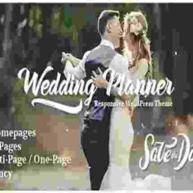Wedding Planner Theme GPL Responsive WordPress Theme