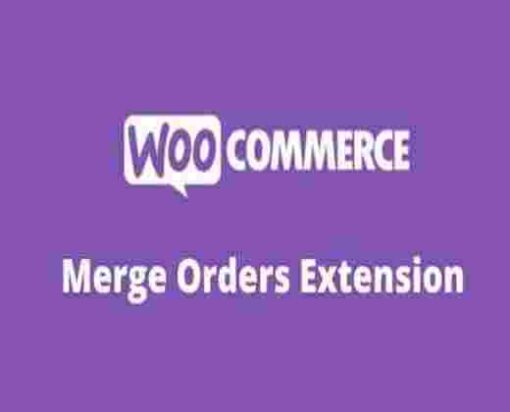 WooCommerce Merge Orders Extension GPL