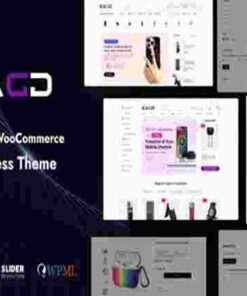 Zagg Theme GPL Electronics & Accessories WooCommerce WordPress Theme