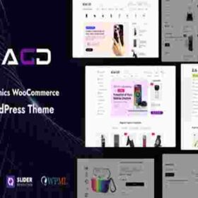 Zagg Theme GPL Electronics & Accessories WooCommerce WordPress Theme