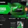 Zaronoa Template Kit GPL Creative Digital Agency Elementor Template Kit