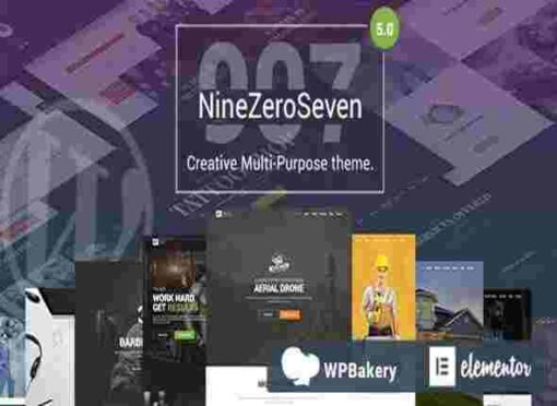 907 Theme GPL Responsive Multi-Purpose WordPress Websites