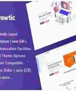 Arrowtic Theme GPL Digital Marketing Agency WordPress Theme