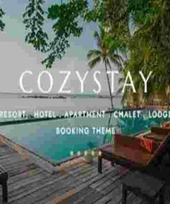 CozyStay Theme GPL Hotel Booking WordPress Theme