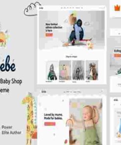 Debebe Theme GPL Baby Shop and Children Kids Store WordPress