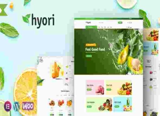 Hyori Theme GPL Organic Food WooCommerce Theme