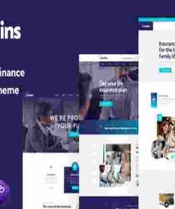 Modins Theme GPL Insurance & Finance WordPress Theme