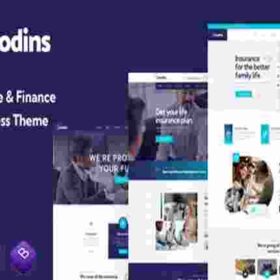Modins Theme GPL Insurance & Finance WordPress Theme
