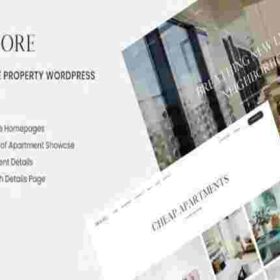 Moore Theme GPL Single Property WordPress Themes