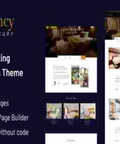 Romancy Theme GPL Hotel Booking WordPress Theme