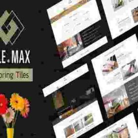 Tilemax GPL Theme Tiling, Flooring WordPress Theme