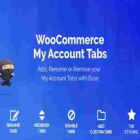 Products Update 2 16 WooCommerce Custom My Account Pages GPL