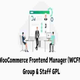 WooCommerce Frontend Manager WCFM Group & Staff GPL